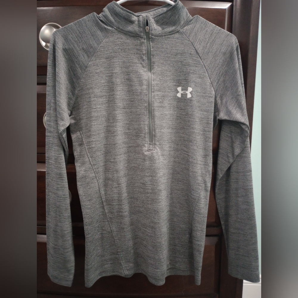 Grey under armour quarter zip - Picture 1 of 4